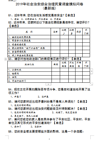 2019年民调附件2 2019年民调附件2